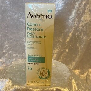 Aveeno Calm + Restore Daily Moisturizer, Lot of 3